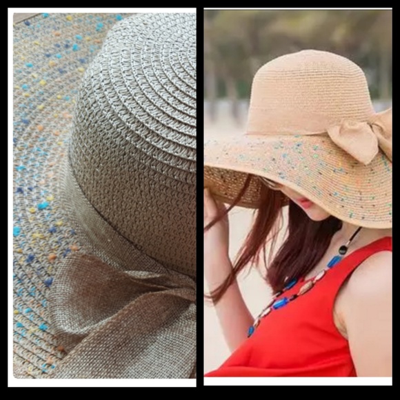 💗LAST ONE💗Light Coffee Floppy Sun Hat - Picture 2 of 7